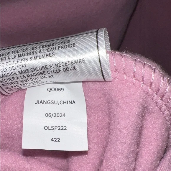 Spyder Women's Mauve Hooded Soft Jacket Size Large - Picture 8 of 8